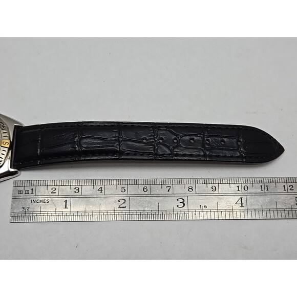 Remington 38 096 Men Quartz Compass Bezel Watch White Dial Date New Battery 3ATM - Picture 7 of 11